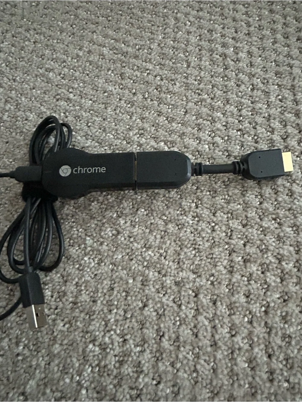 Google Chromecast HDMI Streaming Dongle - Black
